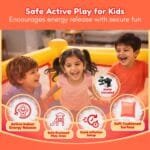 Toy Imagine™ Playground Inflatable Bouncer for Kids - Image 2